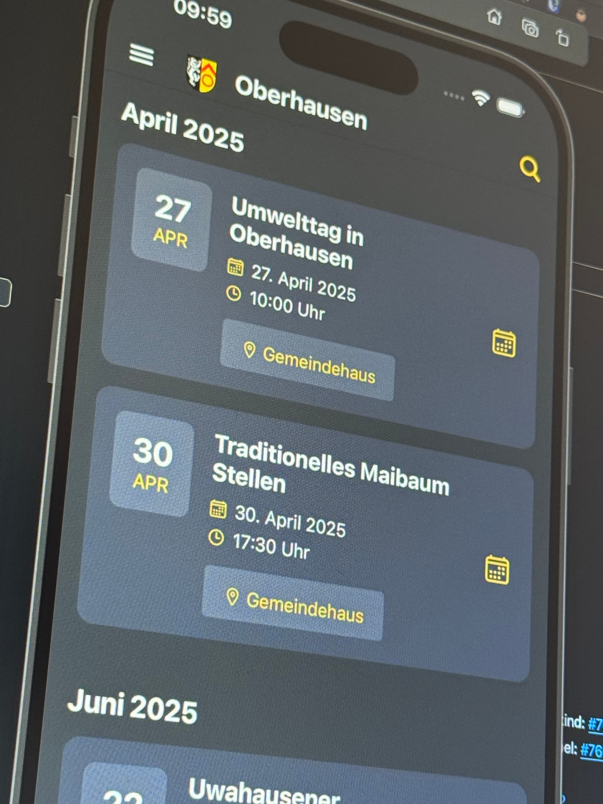Event-Kalender