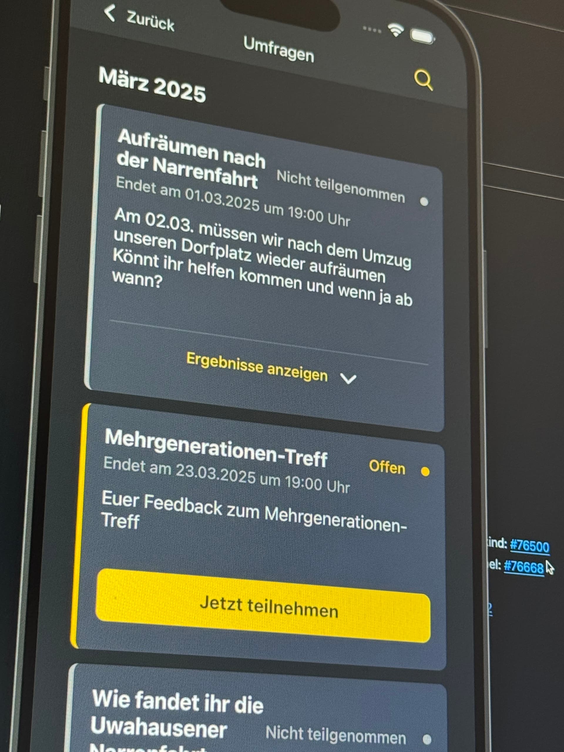 Umfragen